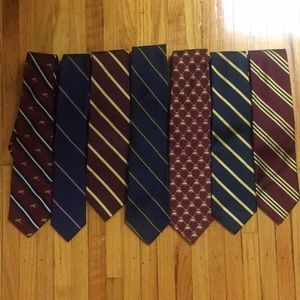 Tie Bundle - Brooks Brothers, J Crew, Polo